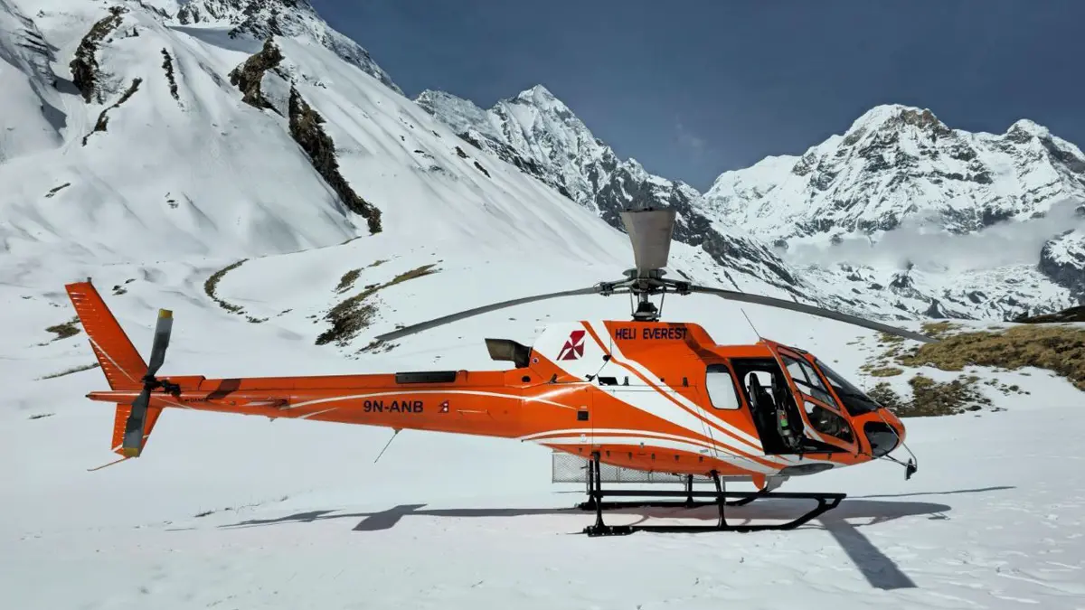 Annapurna Base Camp Helicopter Tour from Pokhara