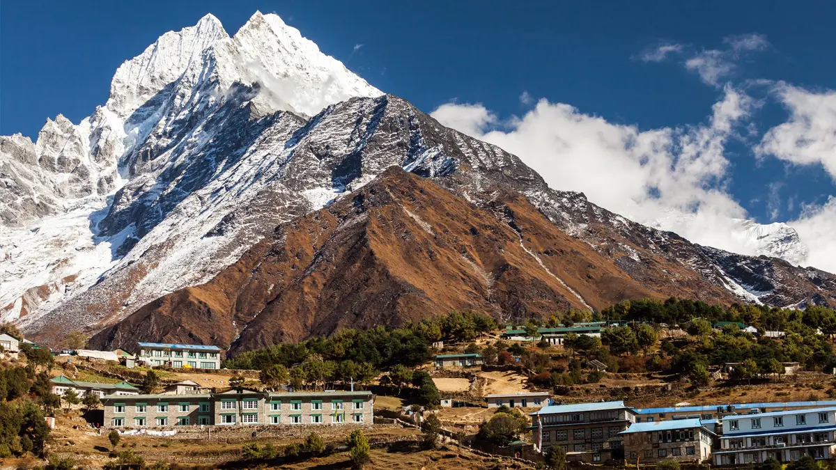Everest View from Namche Bazaar