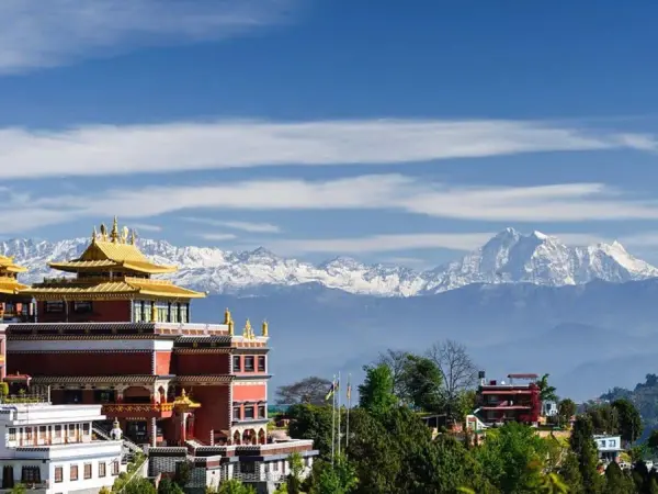 Kathmandu city nagarkot hill