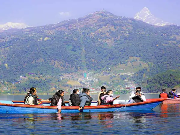 Boating In Fewa Lake 2