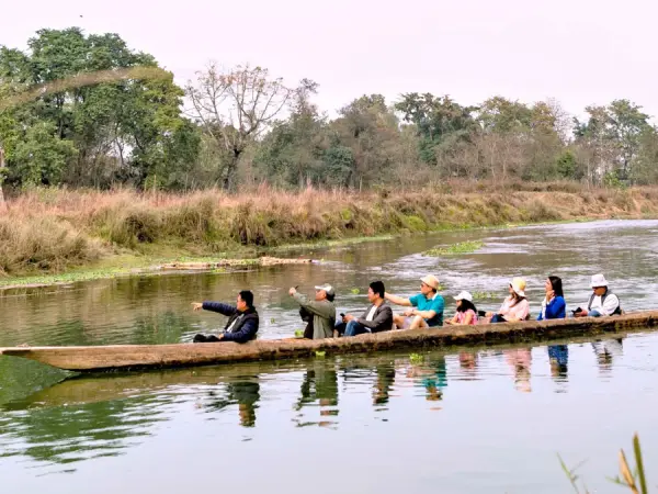 Chitwan Canoeing 1