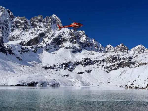 Gokyo Lake Helicopter Tour via Everest Base Camp