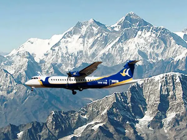 Mountain Flight in Nepal